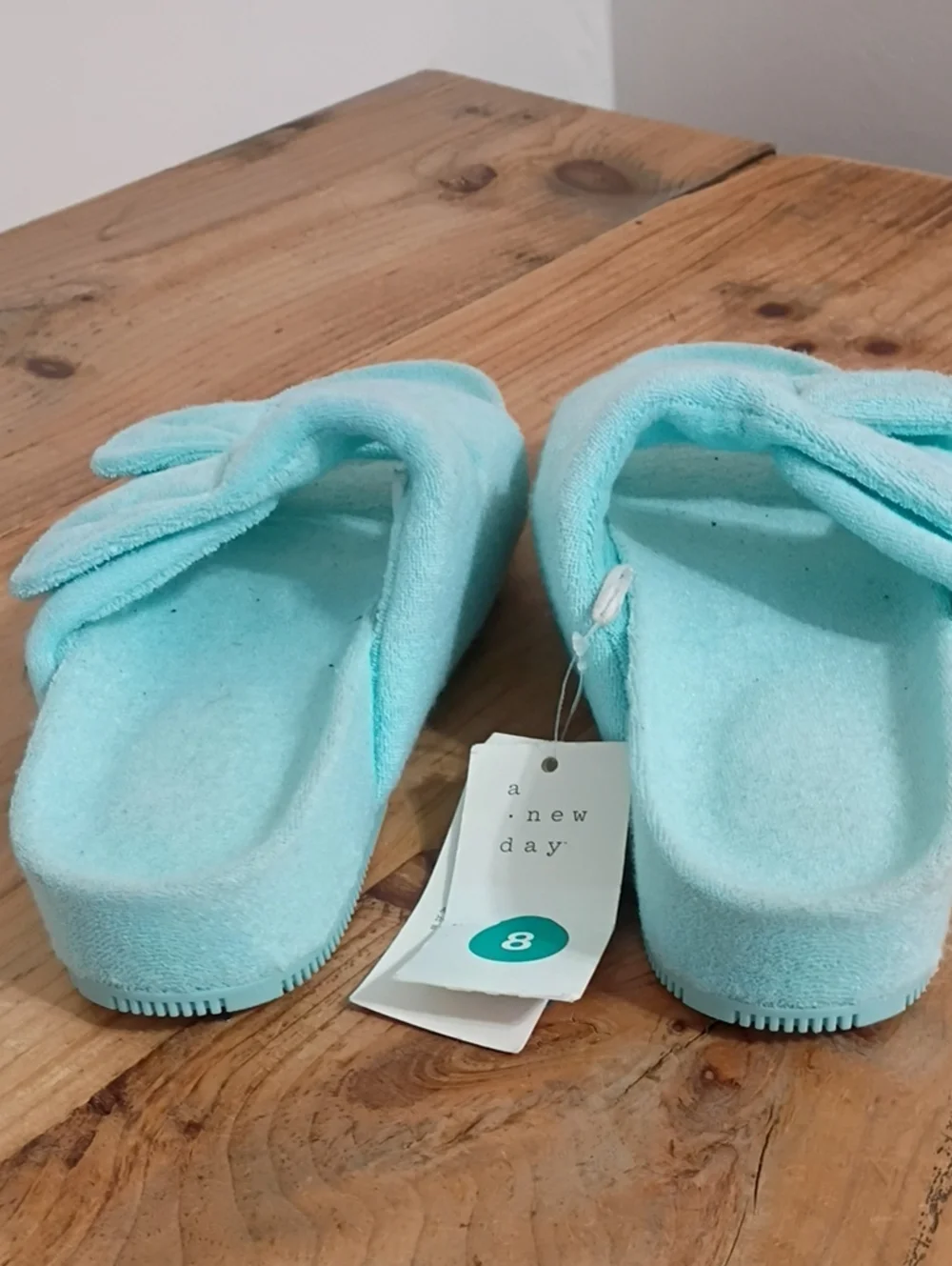 A New Day Remi Contoured Footbed Platform Sandals Size 8